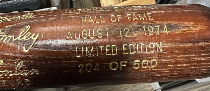 National Baseball Hall of Fame 1974 Induction Day Bat Mickey Mantle Ford /500