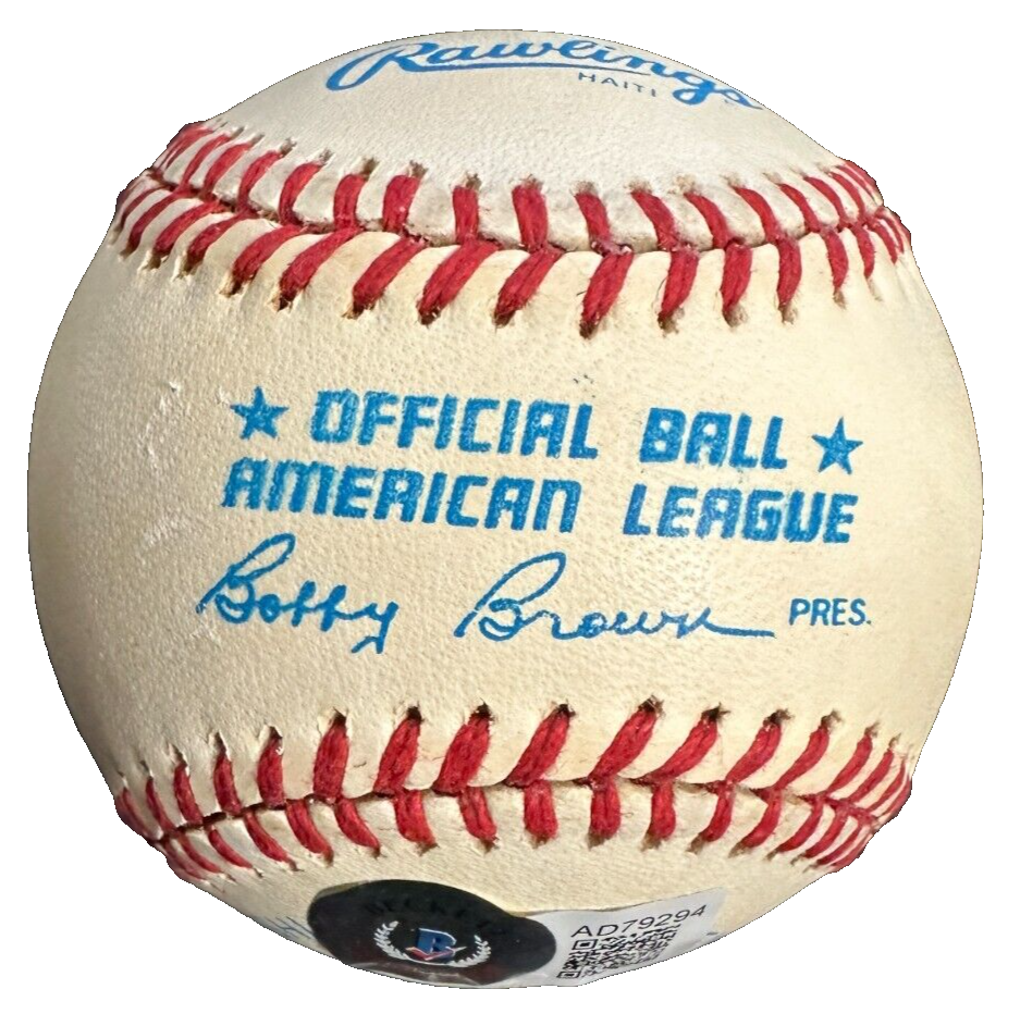 Al Lopez Autographed Official American League Baseball Dodgers Pirates BAS