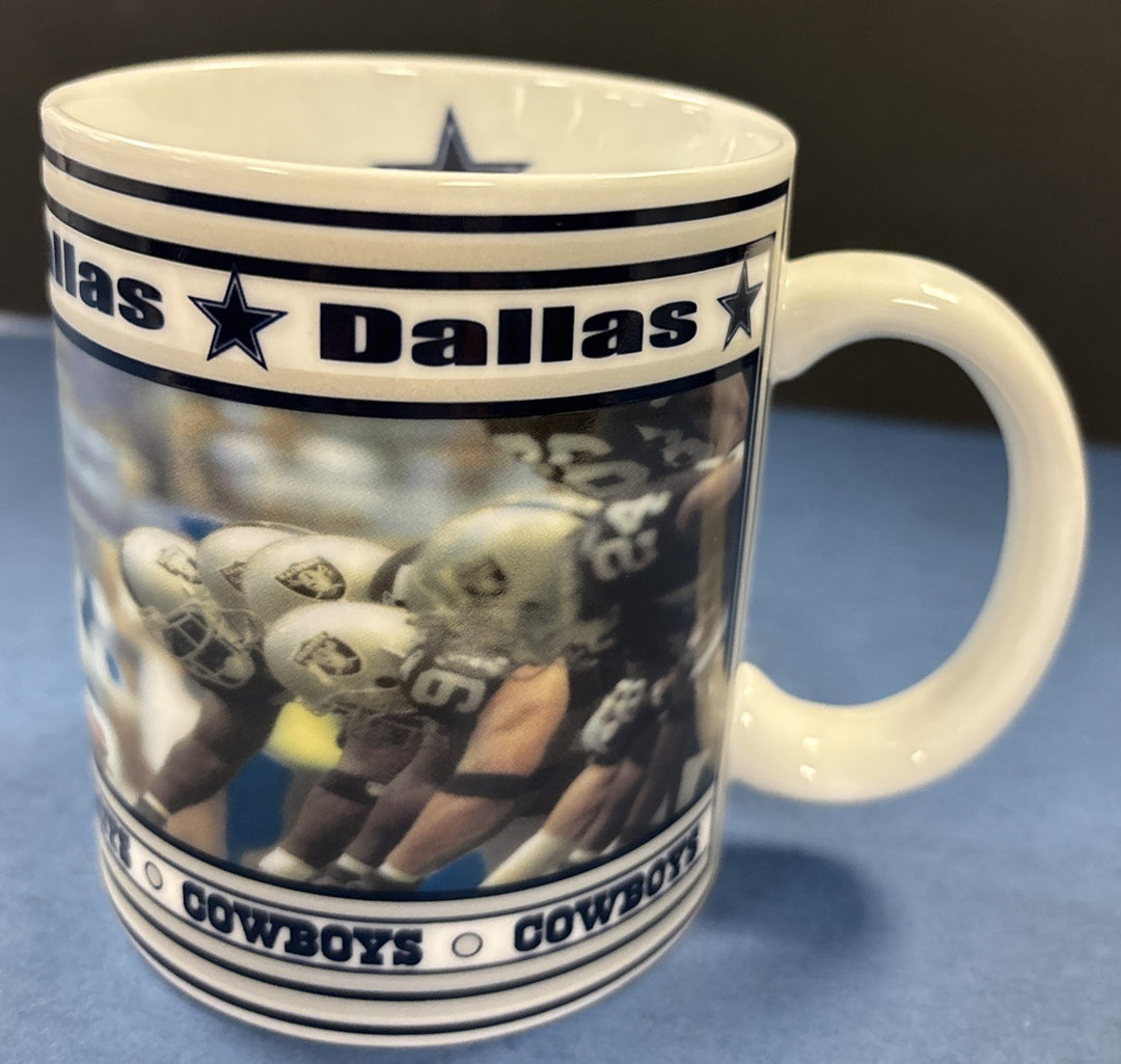 The Danbury Mint Dallas Cowboys Game Day Mug Ready To Rumble