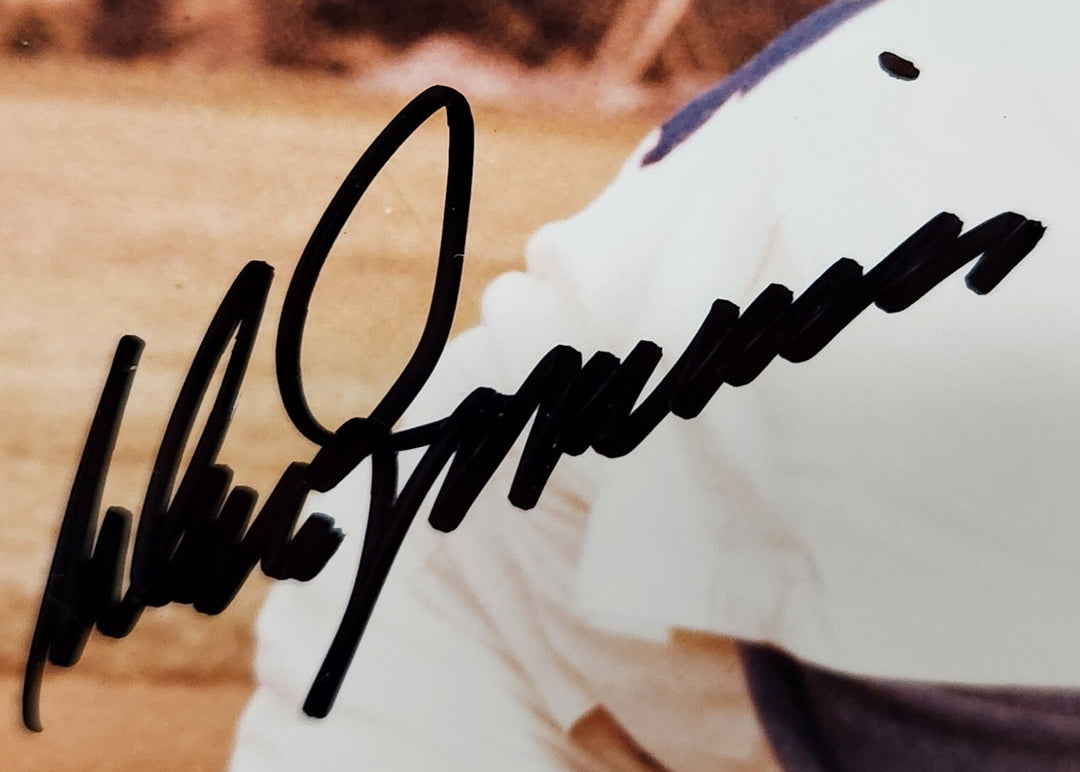 Don Zimmer Autographed Brooklyn Dodgers 8x10 Photo BAS COA