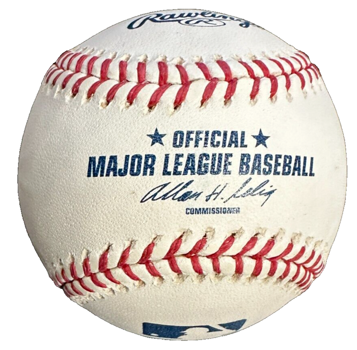 Cecil Cooper Autographed Major League Baseball W/ 5X All Star Insc Brewers