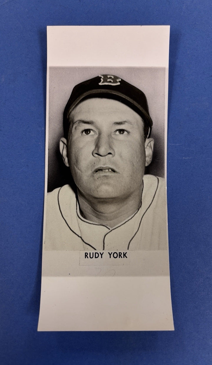 1946 Rudy York Original 3x7 Newspaper Wire Photo Boston Red Sox