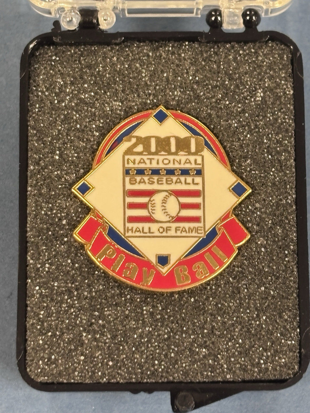 2000 MLB Hall Of Fame Play Ball Pin Sparky Anderson Carlton Fisk Tony Perez