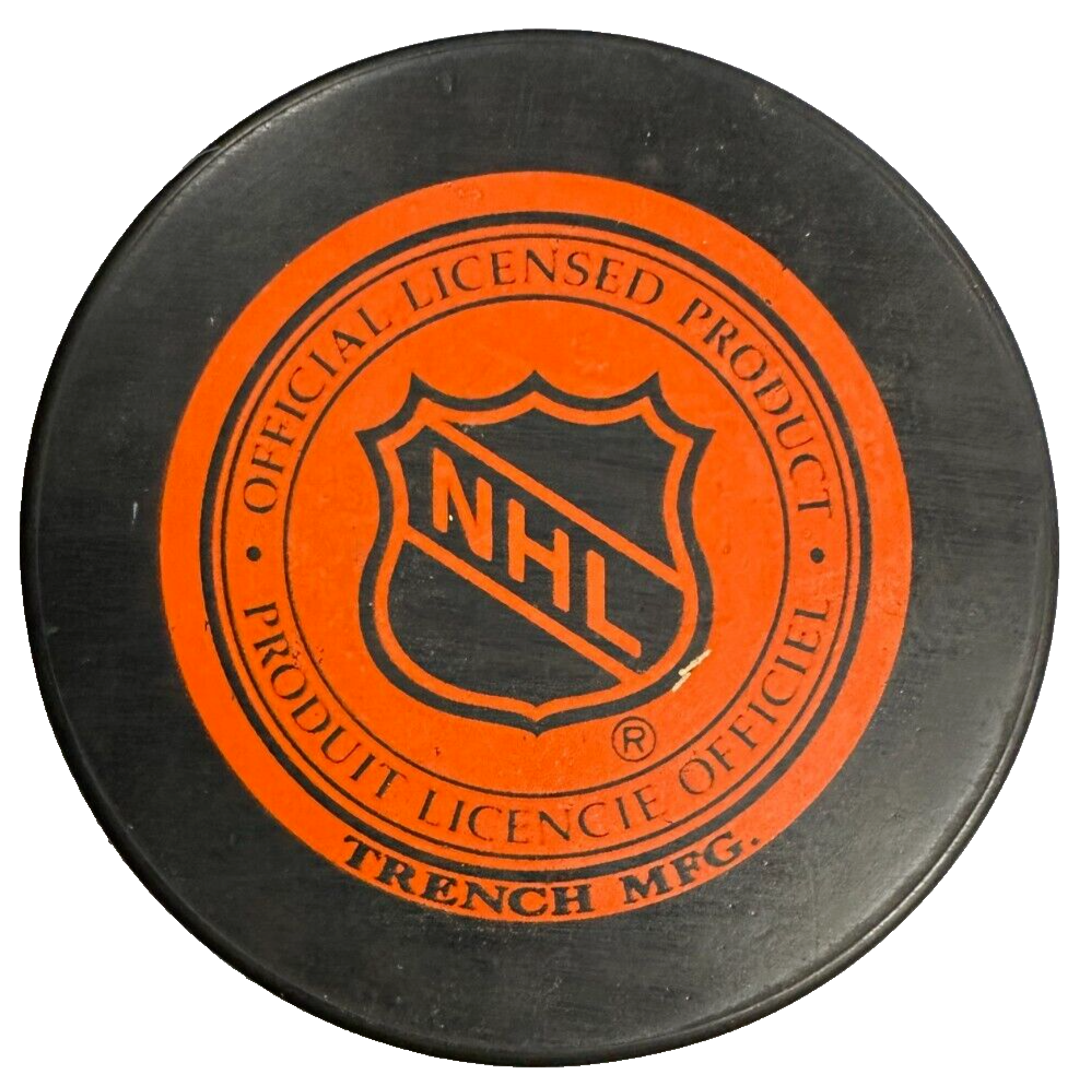 Adam Oates Autographed Boston Bruins Hockey Puck HOF
