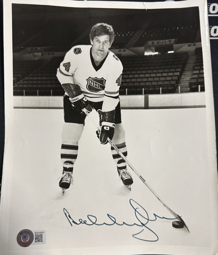 Bobby Orr Autographed Boston Bruins NHL All-Star 8x10 Photo BAS HOF