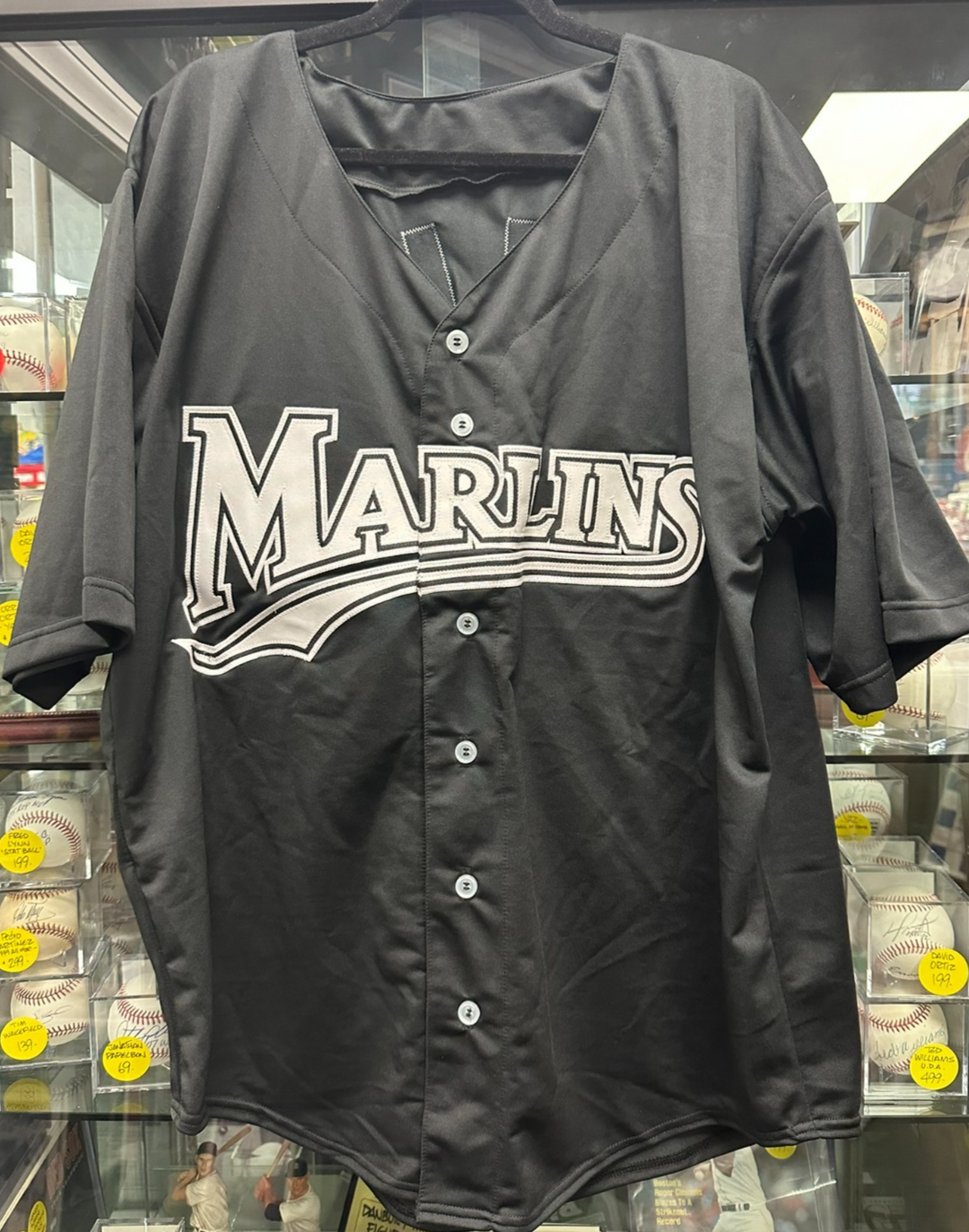 Dontrelle Willis Autographed Florida Marlins Custom Black Jersey