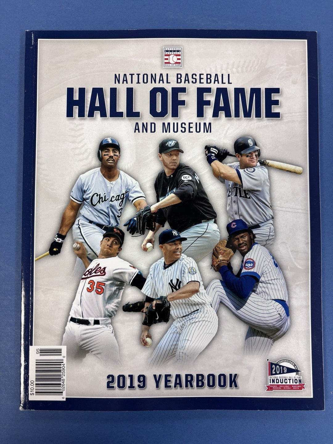 2018 MLB Hall Of Fame Program Mariano Rivera Roy Haladay Edgar Martinez Smith