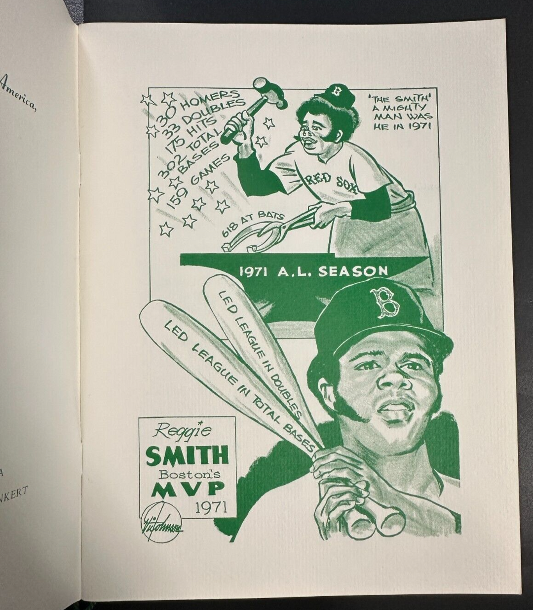 Jan 27, 1972 33rd Annual Baseball Writers Association America Dinner Program