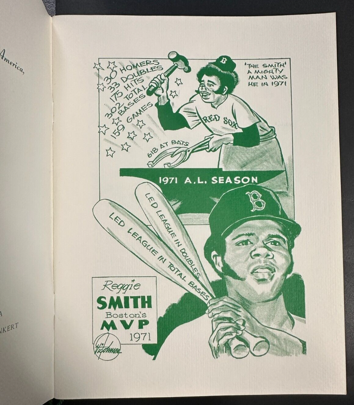 Jan 27, 1972 33rd Annual Baseball Writers Association America Dinner Program