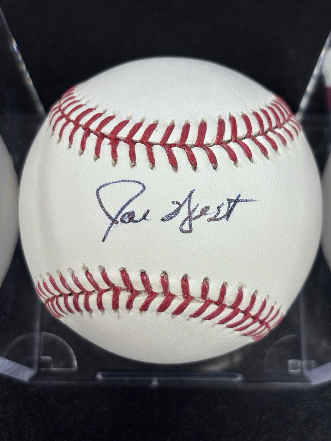 Joe West Signed OMLB 2017 Post Season Ball JSA COA Major League Baseball Umpire