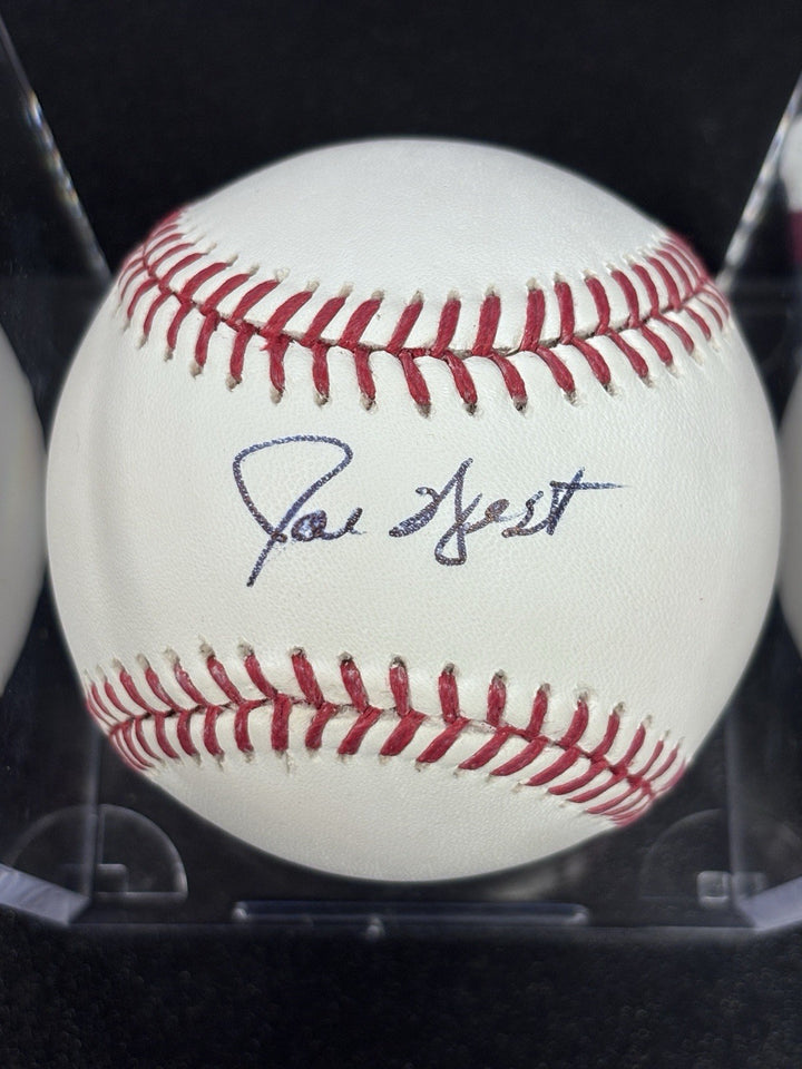 Joe West Signed OMLB 2017 Post Season Ball JSA COA Major League Baseball Umpire