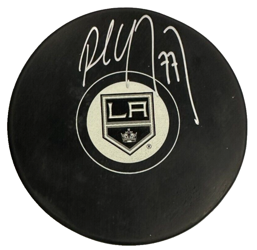 Paul Coffey Autographed Los Angeles Kings Hockey Puck HOF