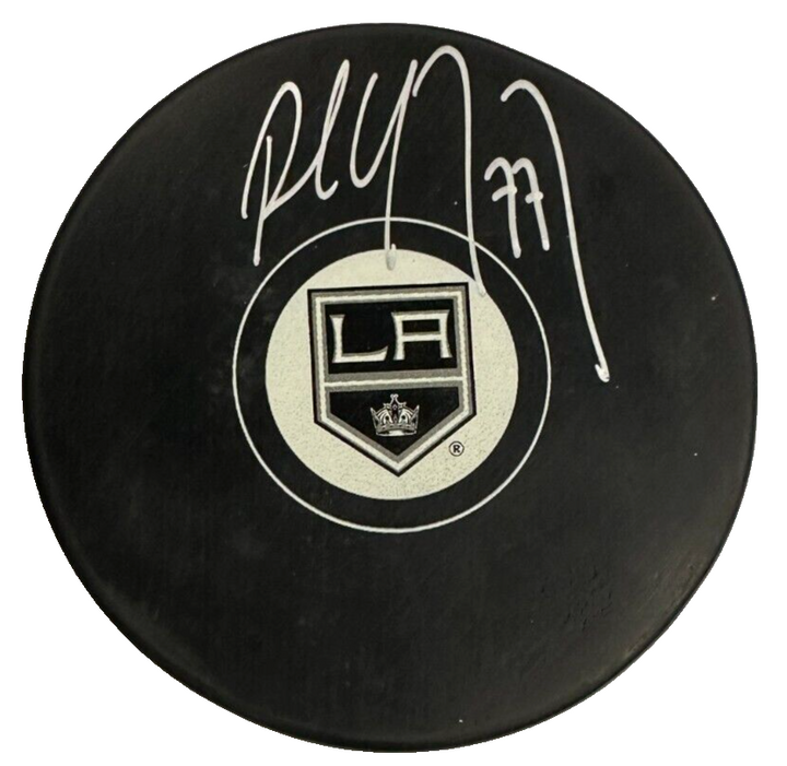 Paul Coffey Autographed Los Angeles Kings Hockey Puck HOF
