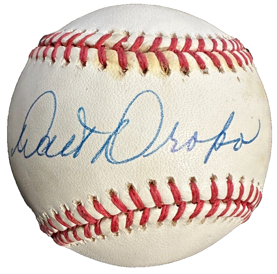 Walt Dropo Autographed American League Baseball Boston Red Sox