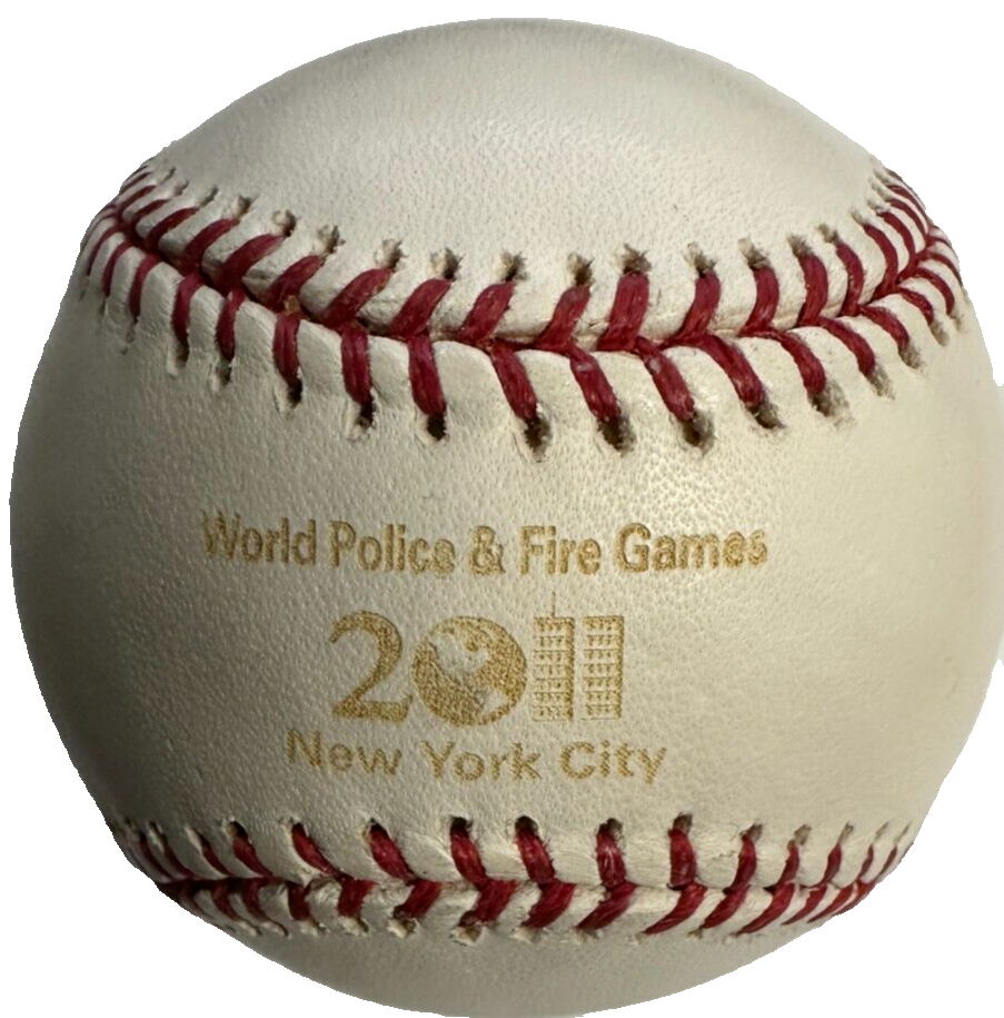 Mariano Rivera Autographed 2011 World Police & Fire Games NYC Baseball BAS