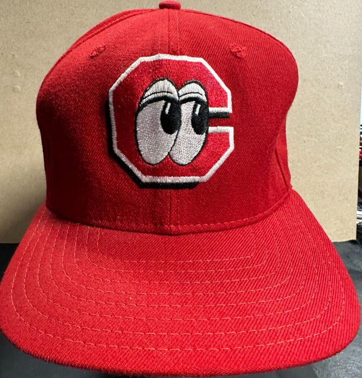Vintage 1990's New Era Chatanooga Lookouts Snapback Hat
