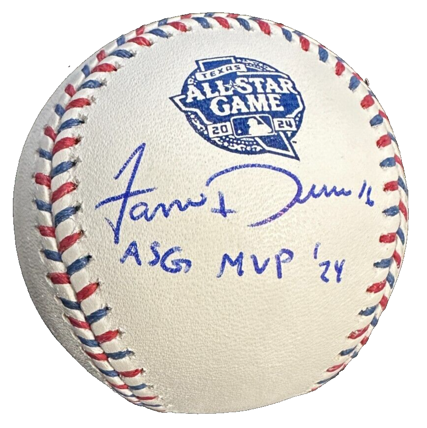 Jarren Duran Autographed 2024 All-Star Game Baseball W/ ASG MVP 24 Red Sox