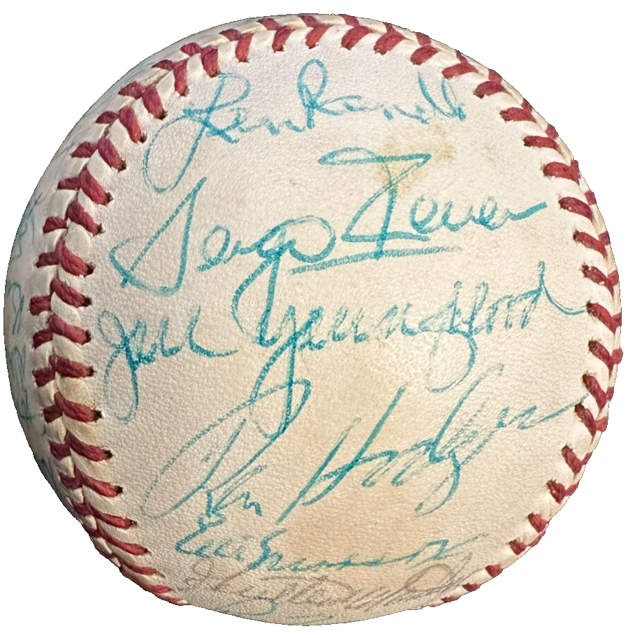 1978 New York Mets Team Autographed Baseball Mays Torre Koosman BAS