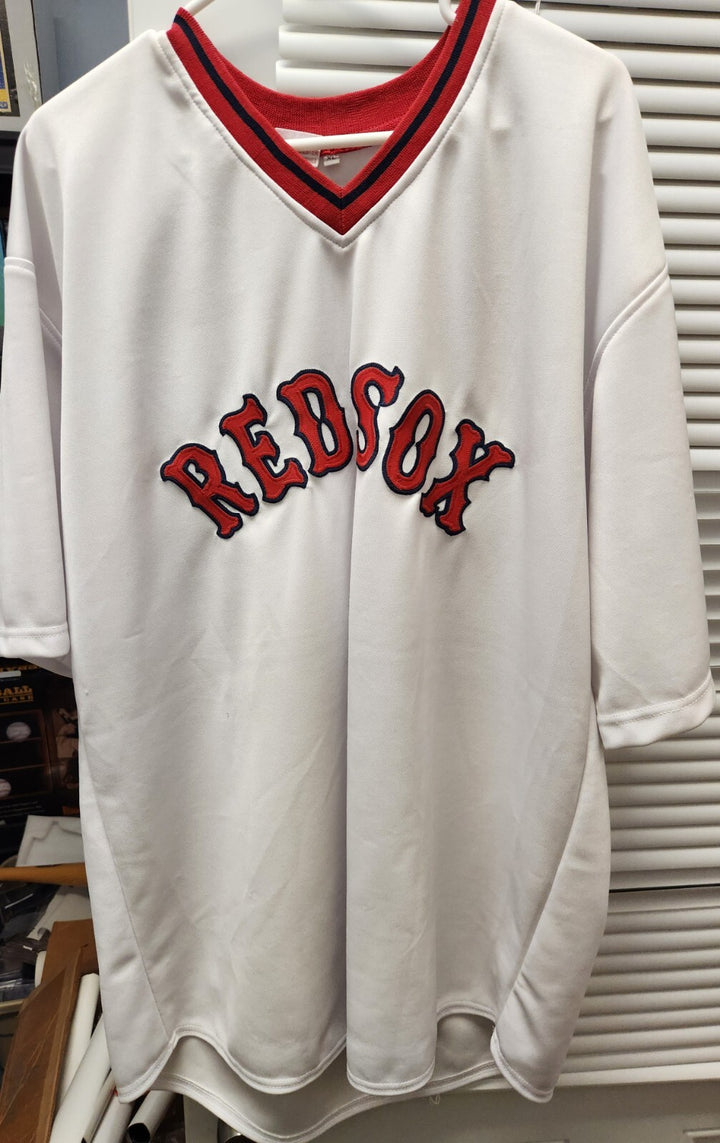 Luis Louie Tiant Signed Replica Boston Red Sox Home Jersey JSA COA