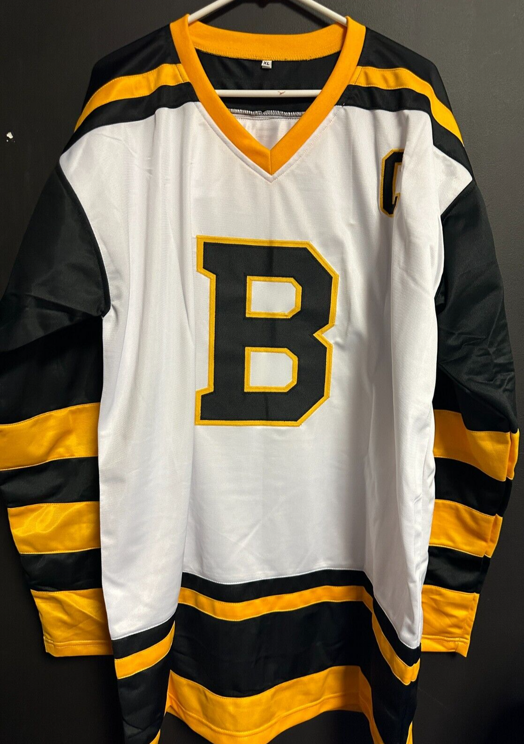 Terry O'Reilly Autographed Boston Bruins Replica Jersey W/ 2095 PIM's JSA