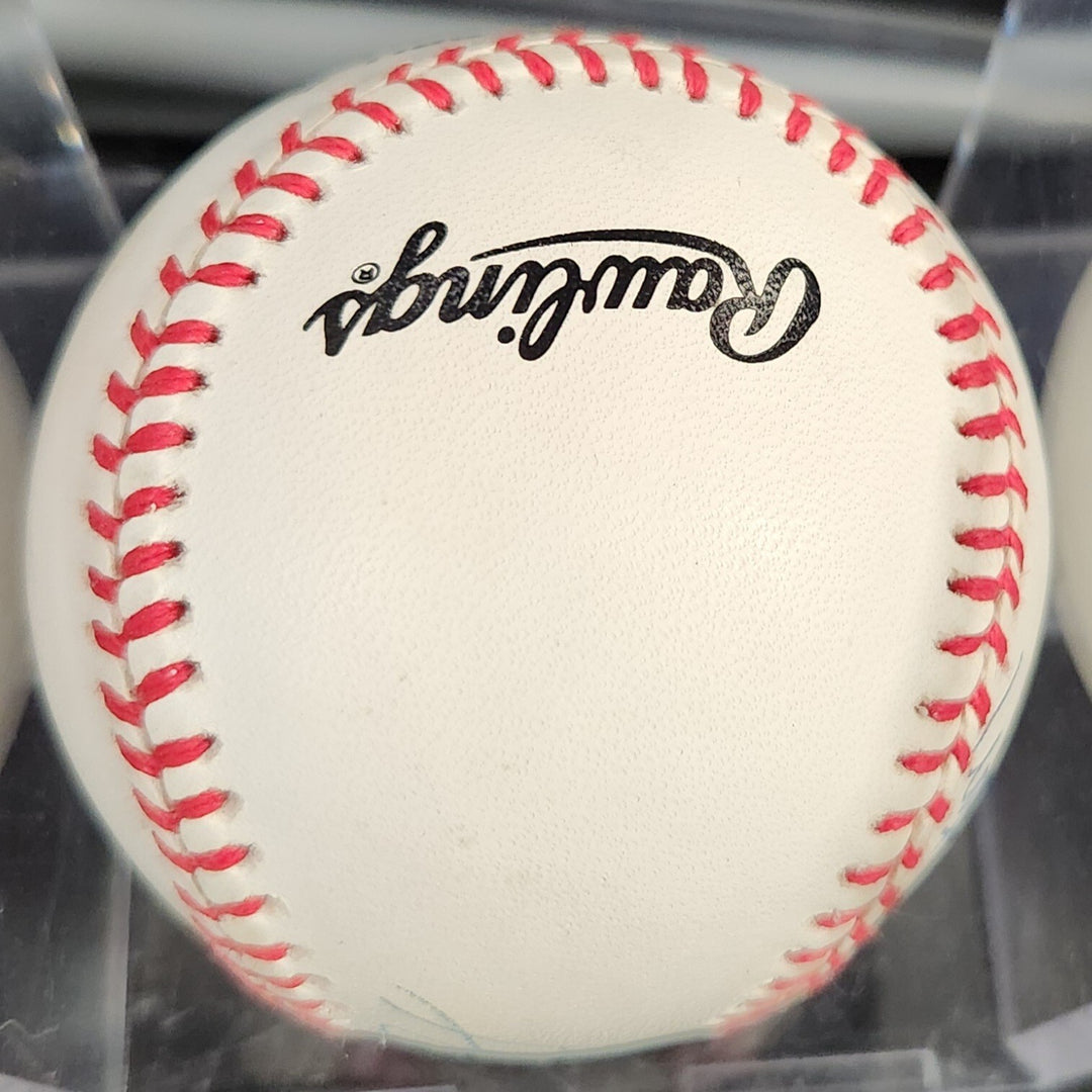 Steve Carlton & Gaylord Perry Signed National League Baseball HOF COA