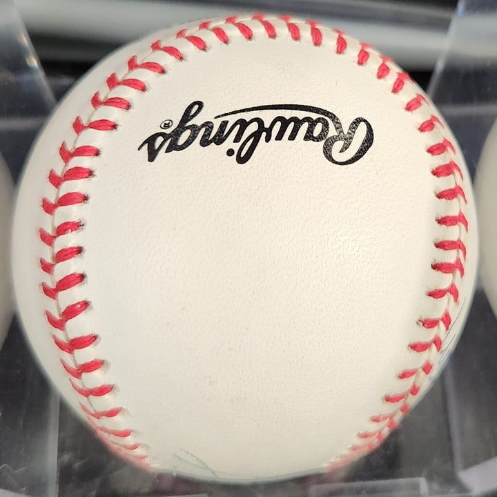 Steve Carlton & Gaylord Perry Signed National League Baseball HOF COA