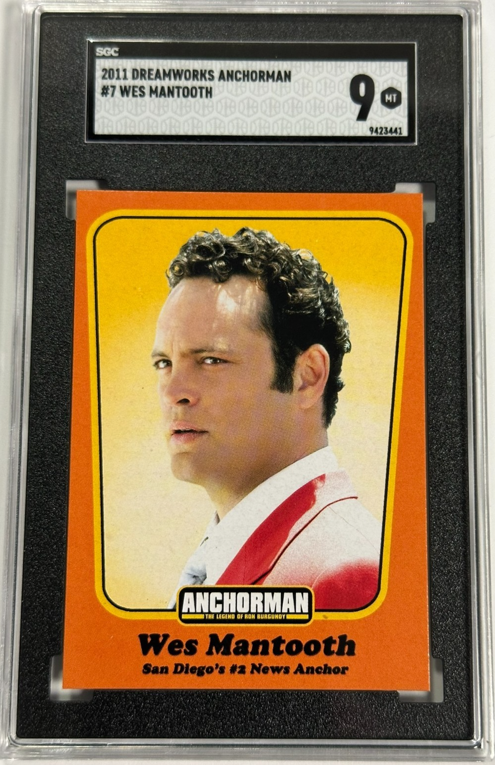 2011 DreamWorks Anchorman The Legend of Ron Burgundy Wes Mantooth SGC 9 Mint