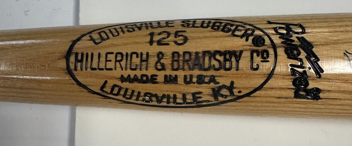 Duke Snider Autographed Adirondack Game Model Bat BAS Dodgers