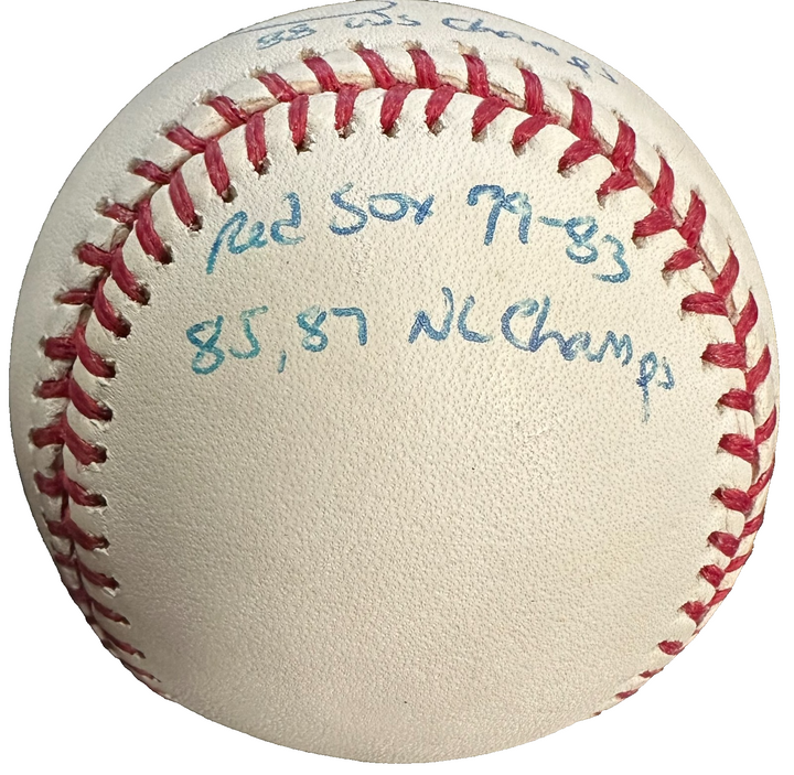 John Tudor Autographed Official Major League Baseball W/ 88 WS Champs Cardinals