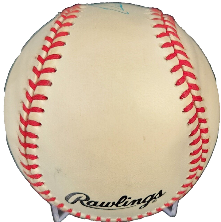 Richie Ashburn Autographed National League Baseball Philadelphia Phillies HOF