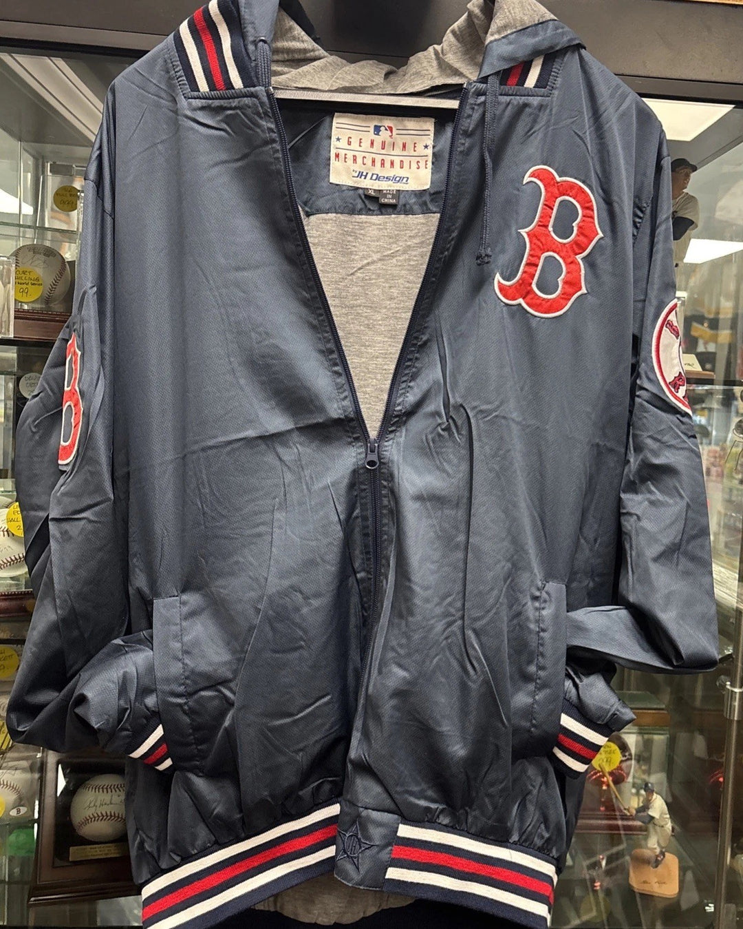 Boston Red Sox Lightweight Pullover Jacket Size 2XL