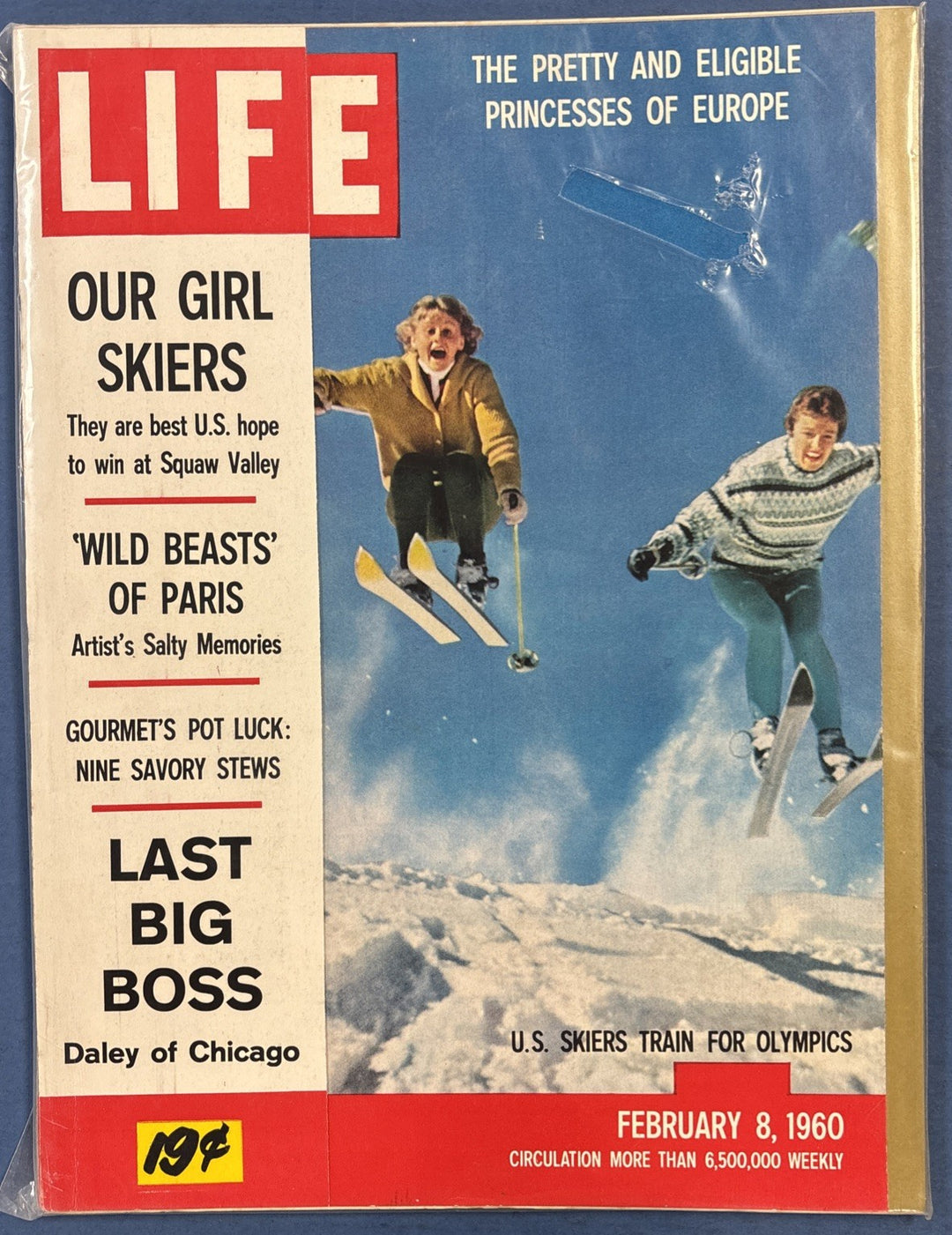 Life Magazine The Pretty And Eligible Princesses Of Europe February 8 1960