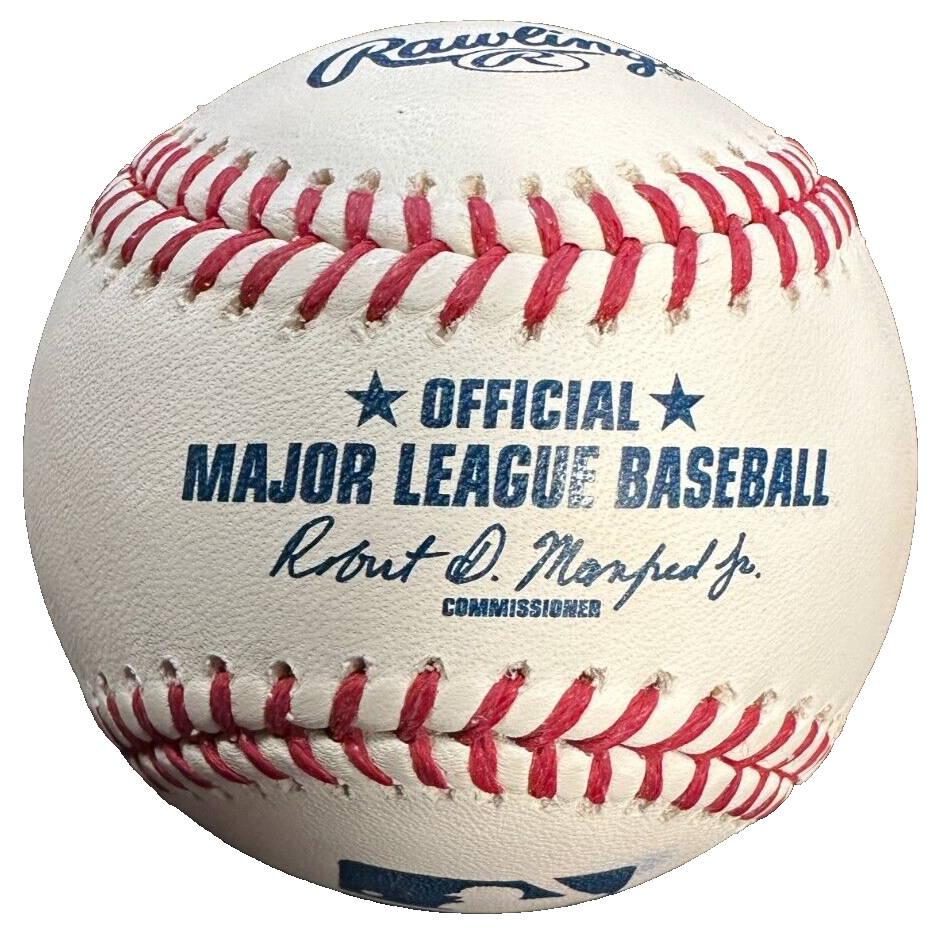 Steve Dillard Autographed Official Major League Baseball W/ 75 Red Sox Insc