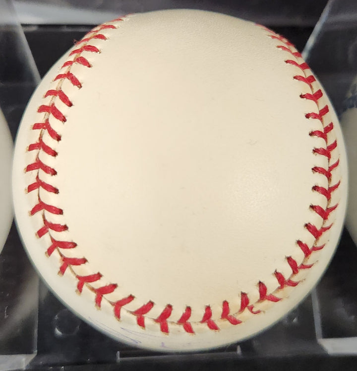 Jim Palmer Signed Inscribed Major League Baseball Orioles HOF Reggie Jackson COA