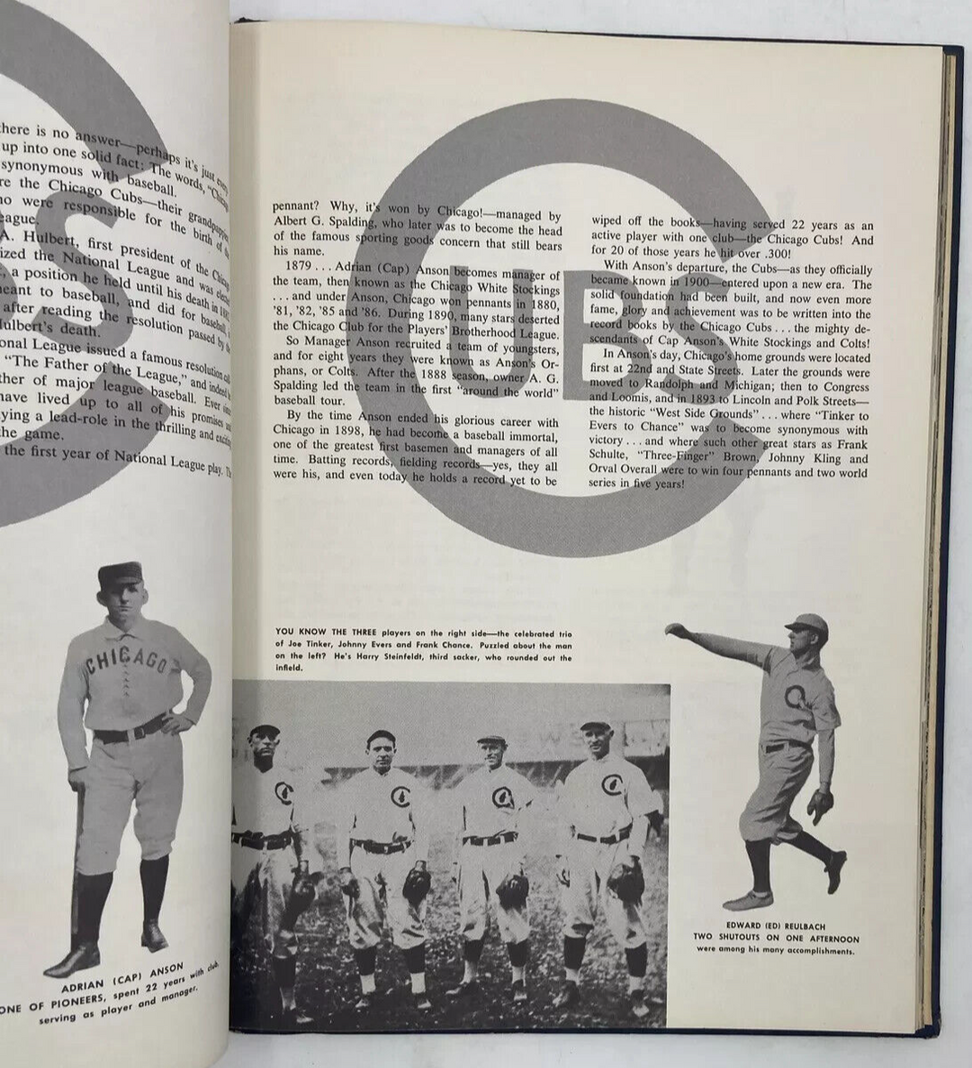 Vintage 75th Anniversary of The National League Hardcover Book