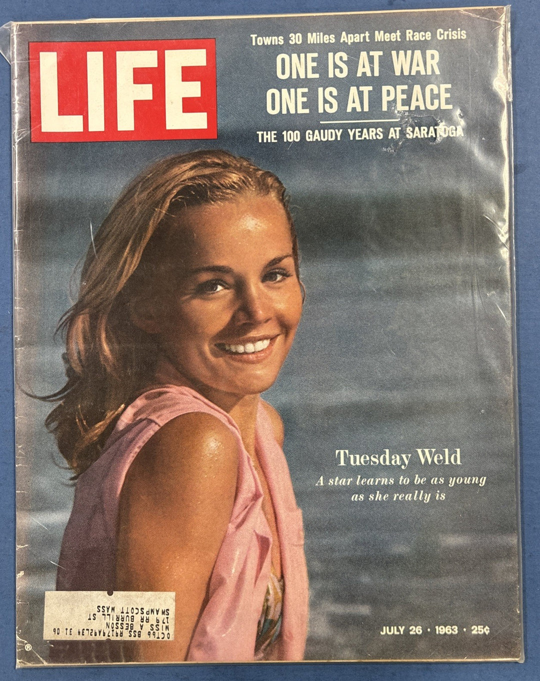Life Magazine Vintage One Is at War One Is At Peace July 26 1963