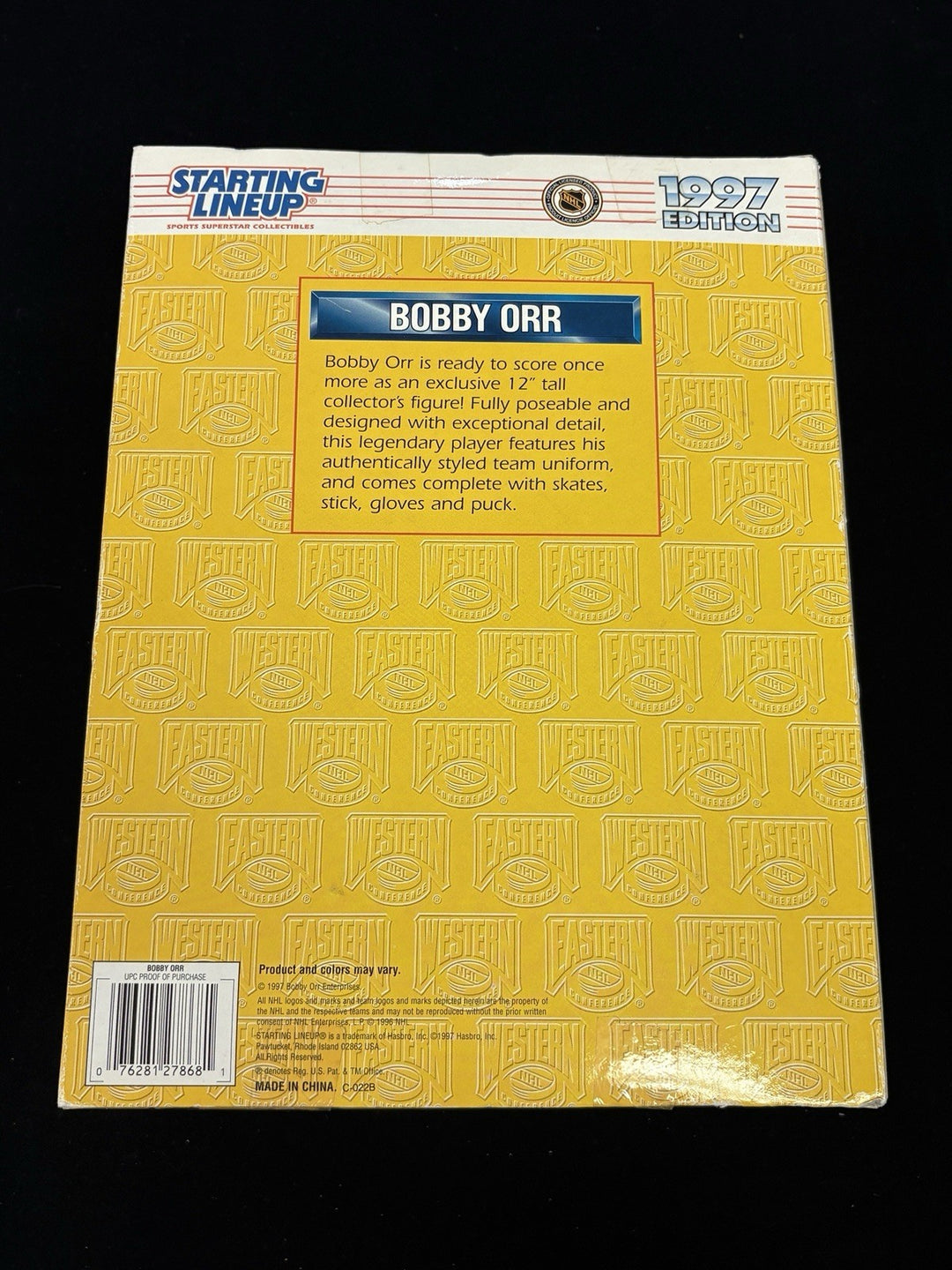 Bobby Orr 12” 1997 Starting Lineup Figure New In Original Box Boston Bruins