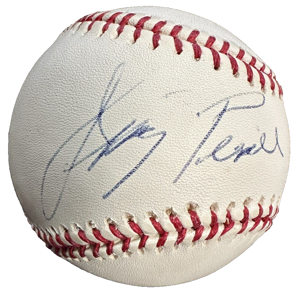 Jimmy Piersall Autographed Official Major League Baseball JSA Red Sox