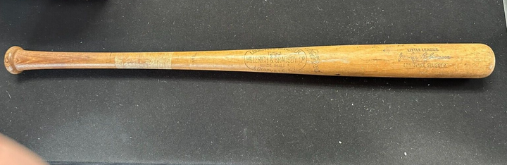 Vintage 1950's Louisville Slugger Jackie Robinson Little League Model Bat HOF