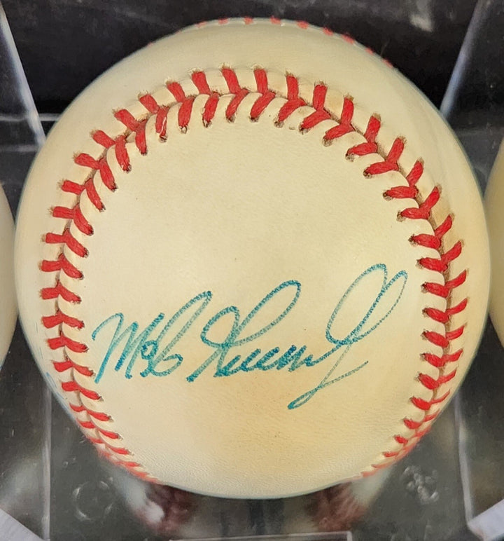 Mike Greenwell Signed American League Baseball Boston Red Sox COA