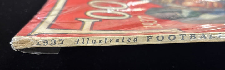 1937 Football Illustrated Annual Coast To Coast Preview 