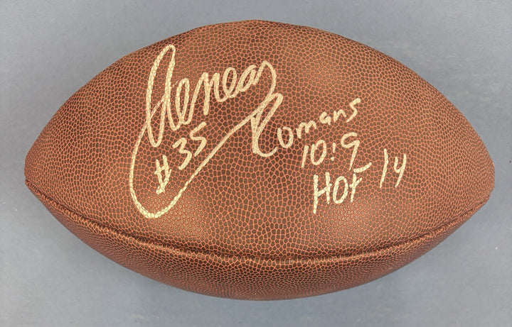 Aeneas Williams HOF Signed Wilson Football Arizona Cardinals Sportsworld COA