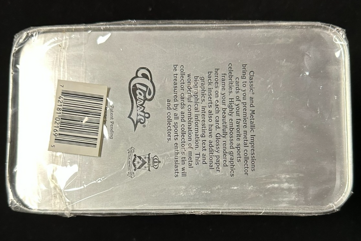 1994 Classic the Metal Edge Shaq 20 Embossed Cards in Metal Tin Factory Sealed