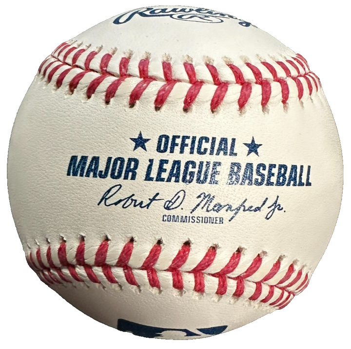 Butch Patrick Eddie Munster Autographed OML Baseball The Munster's