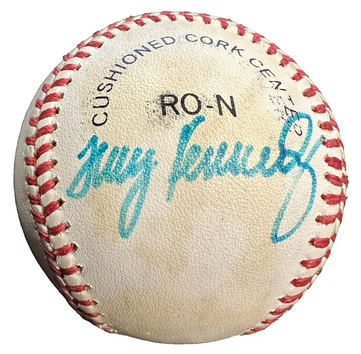 Terry Kennedy Autographed Official National League Baseball SD Padres
