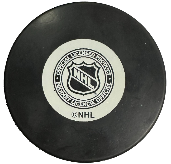 Todd Bertuzzi Autographed Vancouver Canucks Hockey Puck NHL