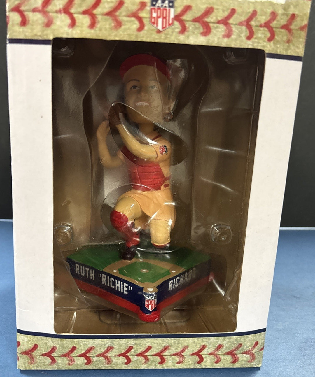Ruth “Richie” Richard ROCKFORD PEACHES (AAGPBL) Vintage Collectible Bobblehead