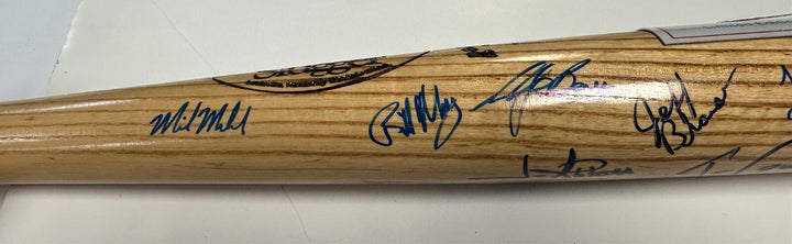 1988 Team USA Baseball Team Autographed Bat Abbott Ventura Nagy Martinez /800