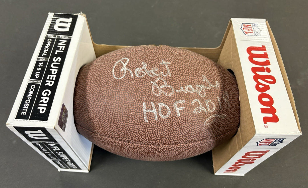 Robert Brazile Signed Inscribed Football Hall Of Fame 2018 COA Houston Oilers