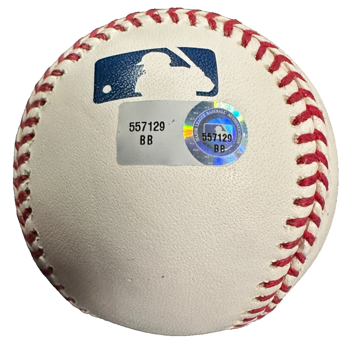 Carlos Gomez Autographed Major League Baseball MLB & Steiner Holograms Twins